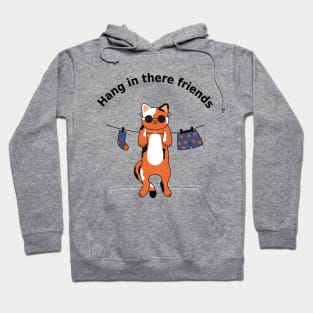 cute orange cat , funny cat, cute pet Hoodie